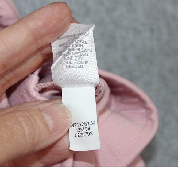 J. Jill‎ Premium Bi-Stretch Pink Cuffed Pull On Pants Womens Size 26 - Picture 4 of 7